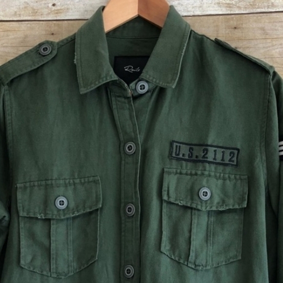 Rails Kato Military Shirt Jacket Size XS - Picture 6 of 11